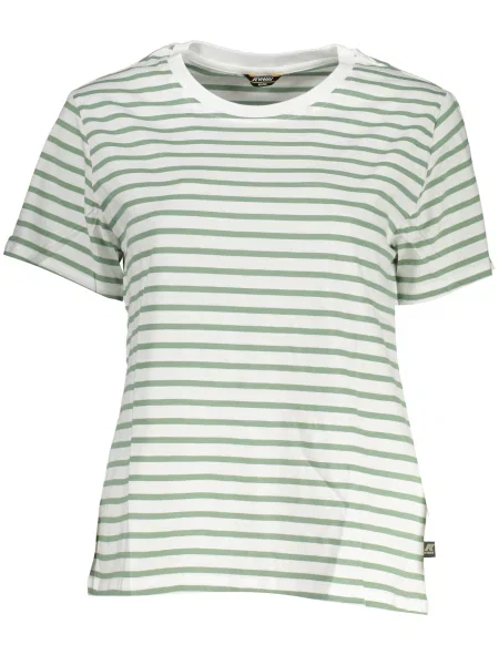 Tricou K-way scurt alb