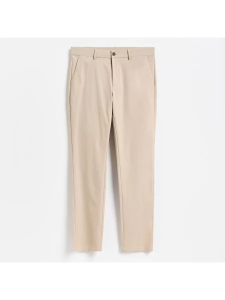 Reserved Sima chino slim nadrág bézs