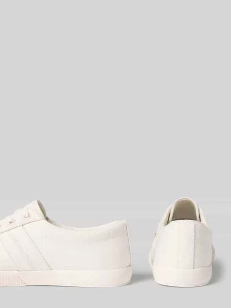 Sneakersy z aplikacją z logo model ‘JANSON II’ Lauren Ralph Lauren białe