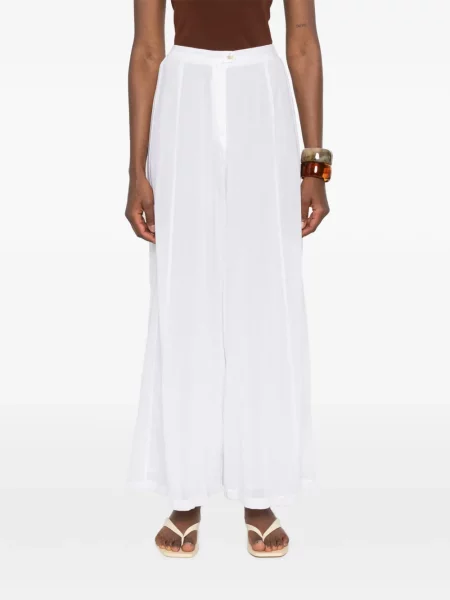 Pantaloni Forte_forte alb
