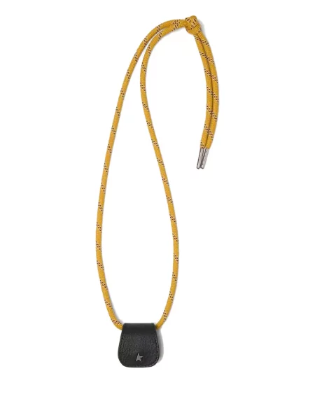 Kožne sunčane naočale Golden Goose žuta