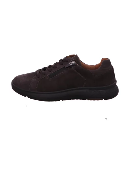 Sneakersy Waldläufer brązowe