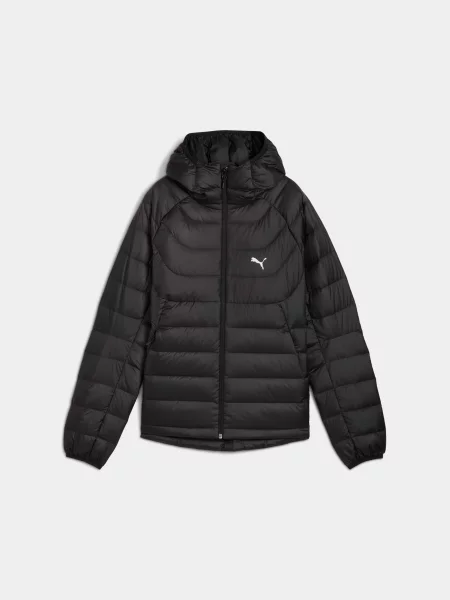 Пуховик PUMA Packlite Hooded Down Jacket комбінований верх чорний