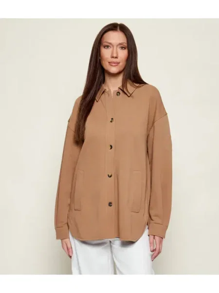 MM Hanorac COMMA | Oversize fit maro