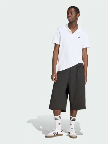 Поло Adidas белое