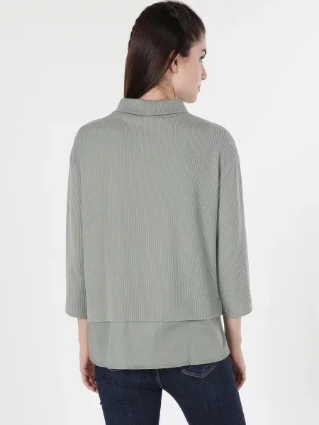 Свитер Colin's зеленый