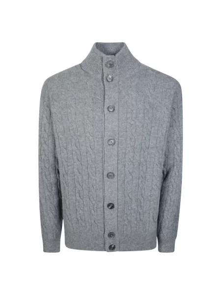 Sweter Filippo De Laurentiis szary