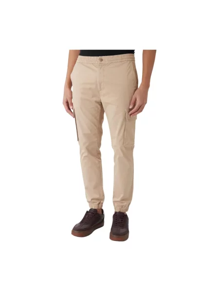 Calvin Klein Jeans Spodnie Mężczyzna XL Slim-fit Trousers beżowy