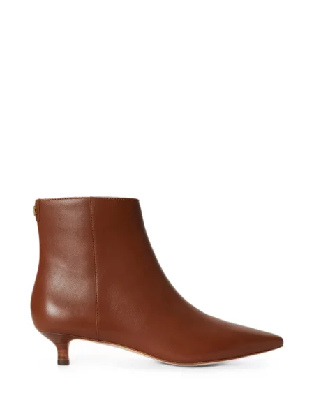 Cizme scurte Lauren Ralph Lauren maro