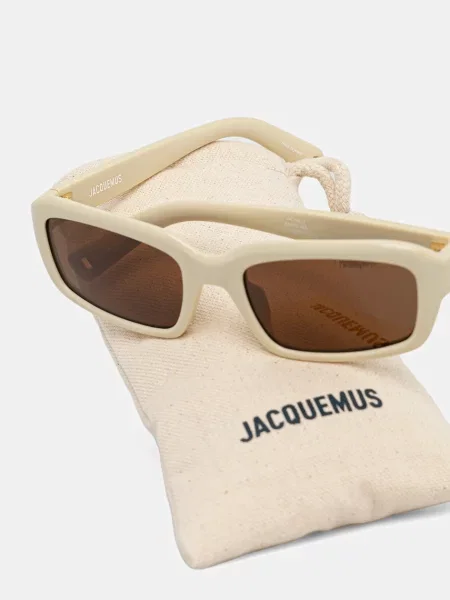 Солнцезащитные очки Jacquemus бежевые