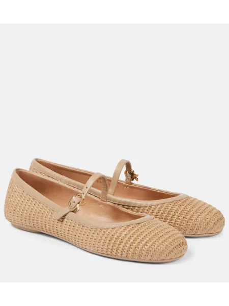 Usnjene balerinke Gianvito Rossi