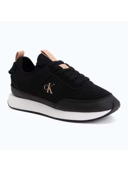Încălțăminte pentru femei Calvin Klein Retro Runner Sock black/tuscany negru