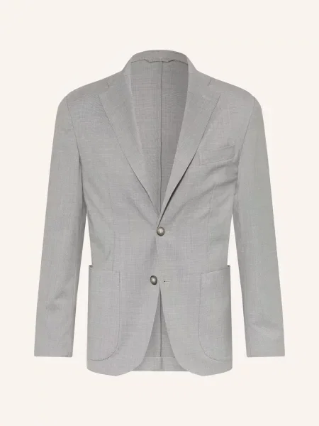 Eton Sako Slim Fit světle šedá