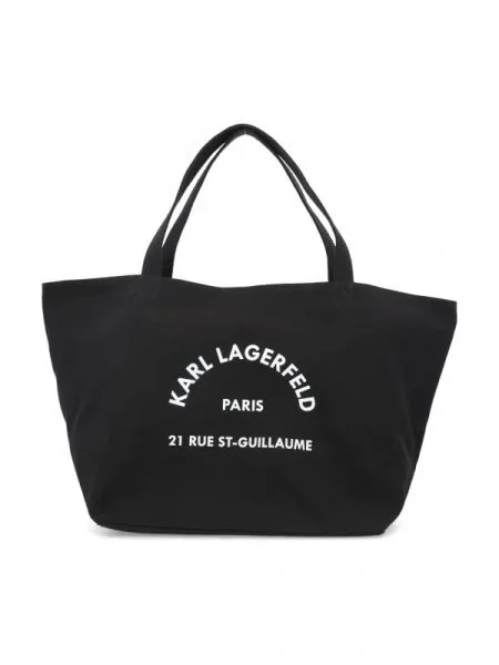 Karl Lagerfeld Geantă shopper Rue St Guillaume negru