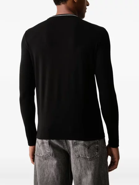 Lung tricou Karl Lagerfeld negru