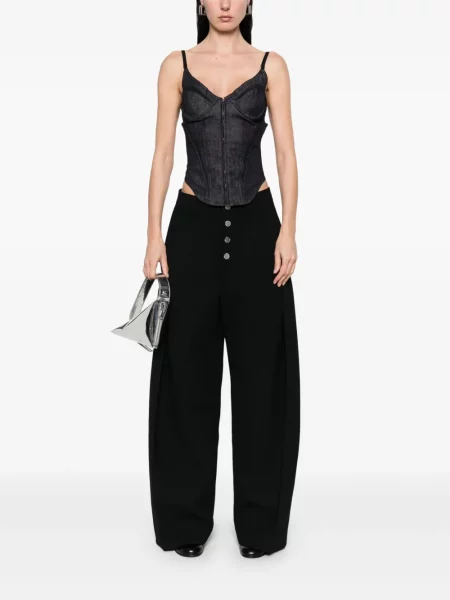 Pantaloni Jean Paul Gaultier negru
