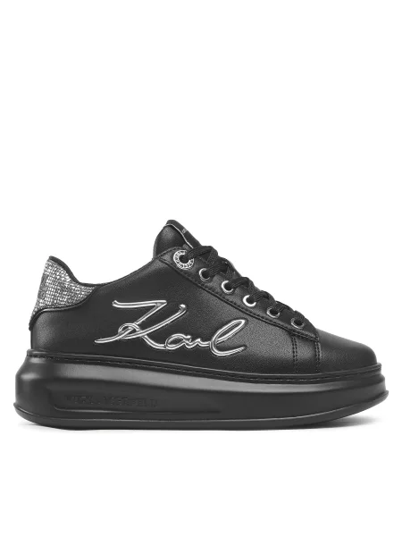 Sneakers KARL LAGERFELD negru