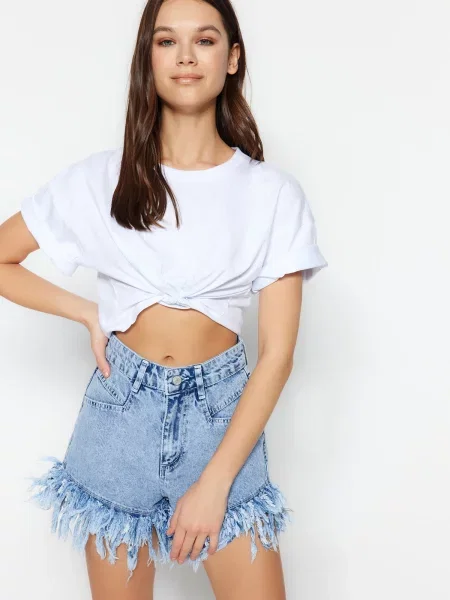 Pantaloni Trendyol gri