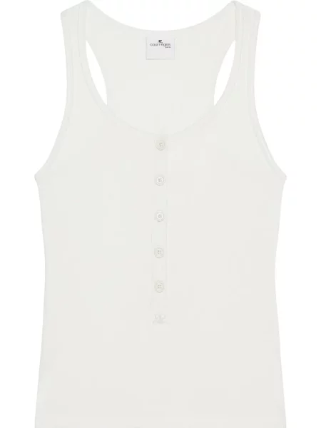 Top Courreges alb