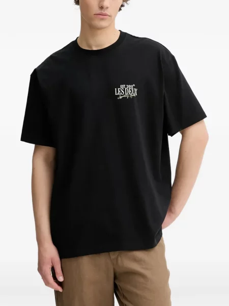Scurt tricou Les Deux negru