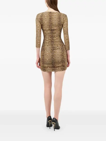 Rochie mini Roberto Cavalli cu imagine de costum mini