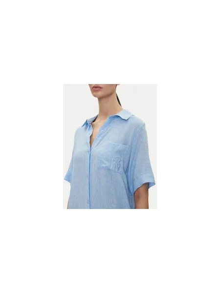 DKNY Hálóing Relaxed Fit kék