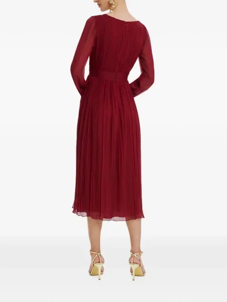 Rochie Framboise de mătase roșu