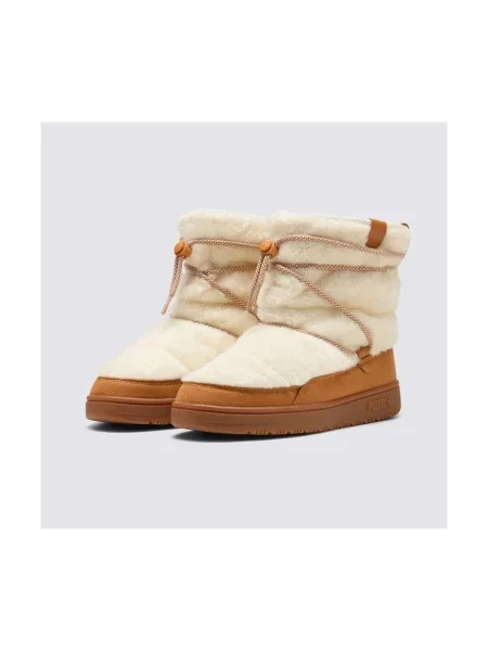 Cizme de zăpadă Puma Snowbae Suede Wns 02 Écru