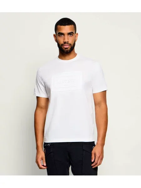 Póló Lacoste Crewneck T-Shirt Flour M fehér