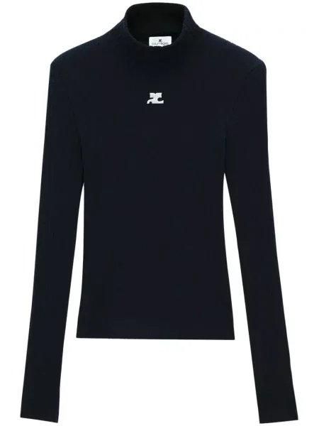 Top Courreges albastru