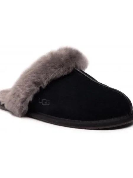 UGG Házi cipő SCUFFETTE II sötétszürke fekete