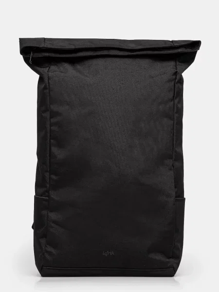 Раница Lefrik Roll голям с изчистен дизайн Roll черно