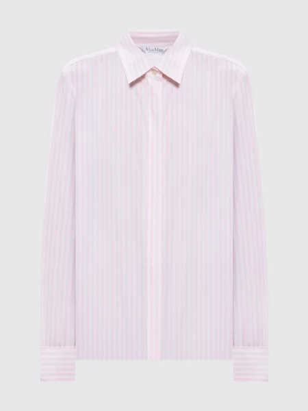 Сорочка ACCENNI в смужку Max Mara рожева