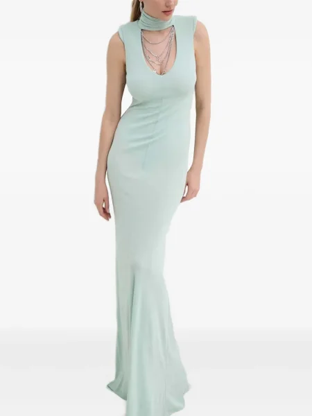 Rochie maxi Elisabetta Franchi verde