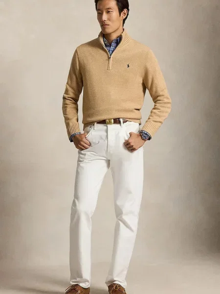Sweter Polo Ralph Lauren beżowy