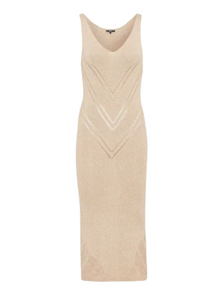 MEXX Rochie tricotat nisipiu