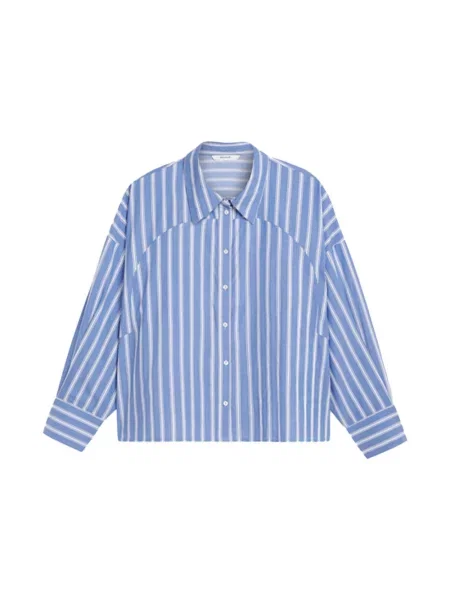 Koszula Summum Woman w paski niebieska