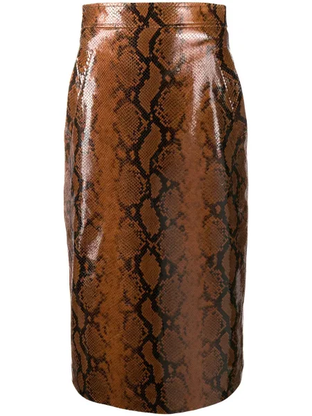 Fustă Dsquared2 maro