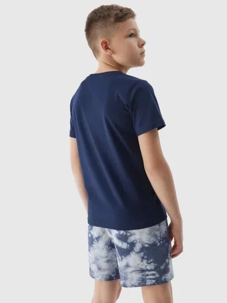 Pantaloni scurți copii 4f albastru