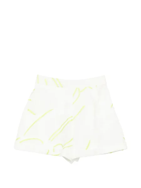 Pantaloni scurți Shiatzy Chen alb