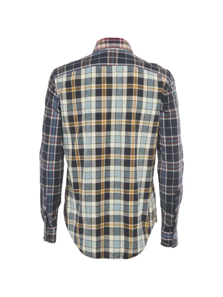 Карирана плетена риза Polo Ralph Lauren синьо