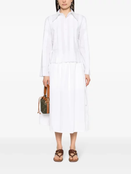 Cămașă Alberta Ferretti alb