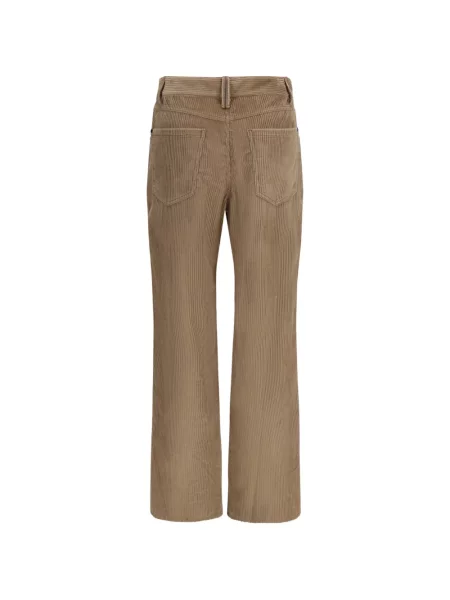Pantaloni Brunello Cucinelli de catifea cord