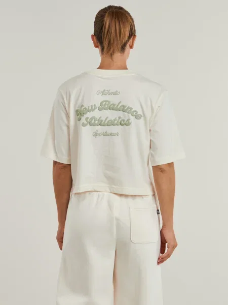 Tricou New Balance bej