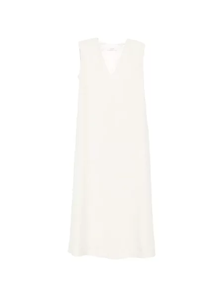 Rochie midi Joseph fără mâneci cu decolteu în V