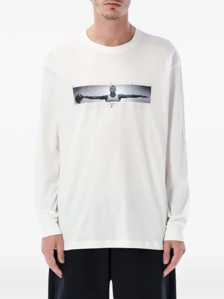 Lung tricou Jordan alb