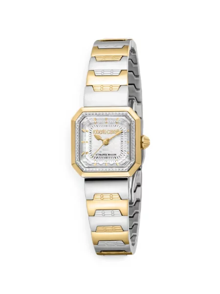 Ceas Roberto Cavalli alb