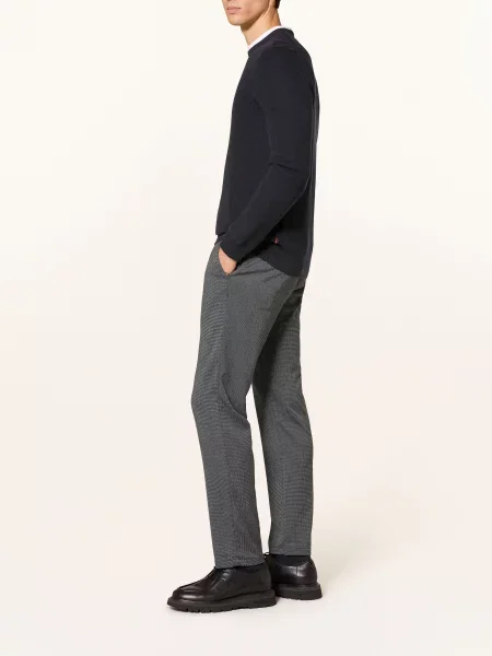 Joop! Jeans Chino Kalhoty Matthew Modern Fit tmavě modrá bílá