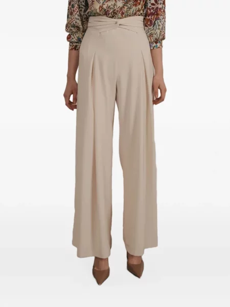 Pantaloni Cherubina alb