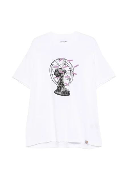 Tricou Carhartt Wip cu imagine alb
